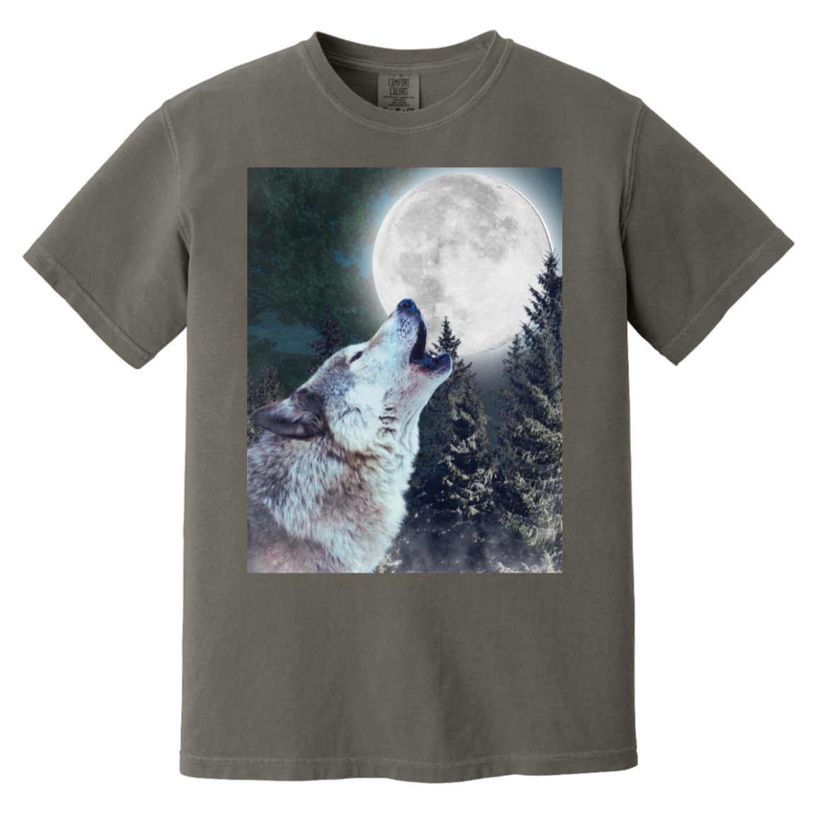 Retro Vintage Wolf Graphic T-Shirt, 1990's, 2000's, Wolf Lovers Retro Tee, Nostalgia Oversize Tee, Cute Wolf Gift T-Shirt