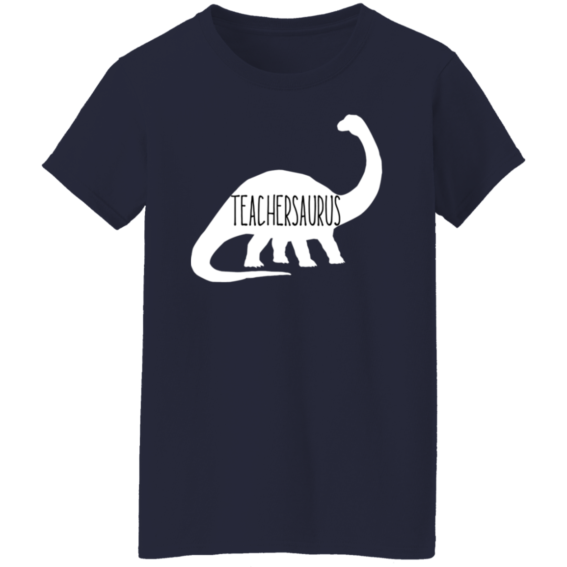 Teacher Brontosaurus, Dino Teacher Tee, Teacher gift, Funny tee