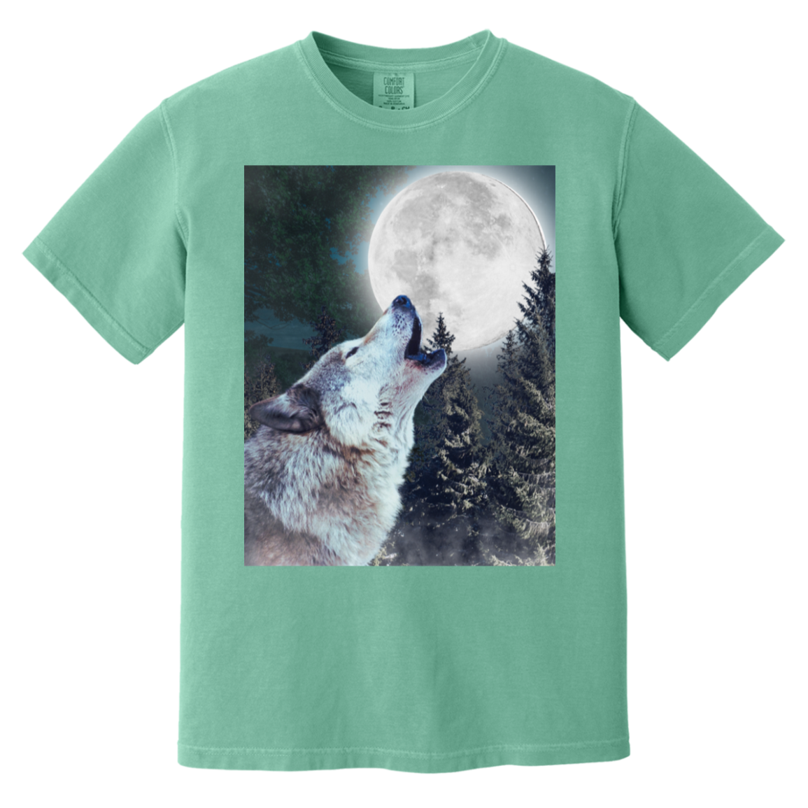 Retro Vintage Wolf Graphic T-Shirt, 1990's, 2000's, Wolf Lovers Retro Tee, Nostalgia Oversize Tee, Cute Wolf Gift T-Shirt