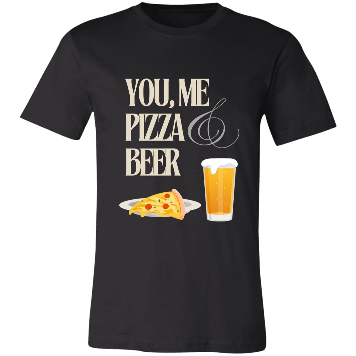 Pizza and Beer Tshirt | Friday night | Pizza lovers | Beer lovers