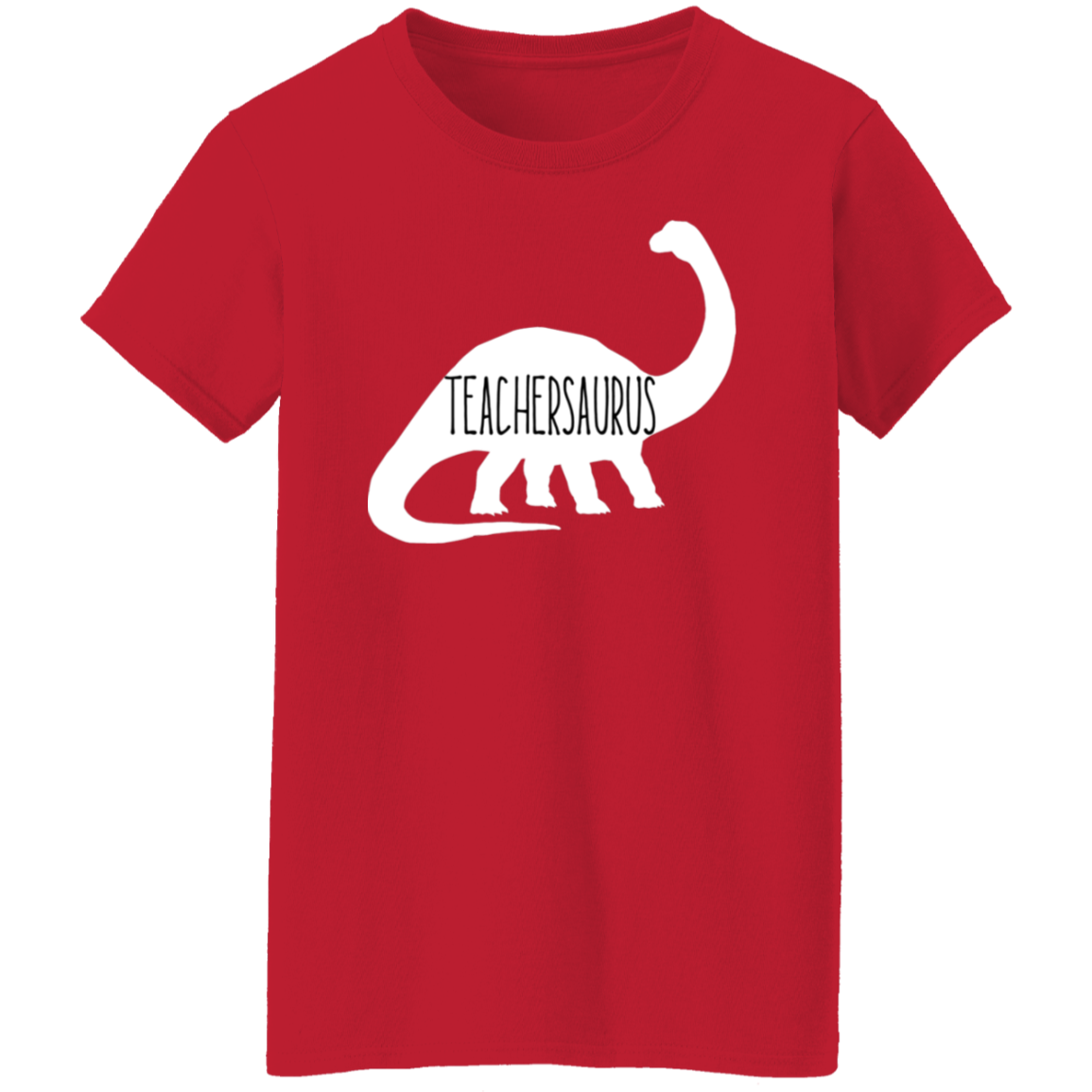 Teacher Brontosaurus, Dino Teacher Tee, Teacher gift, Funny tee