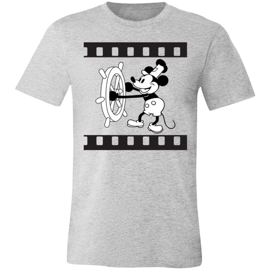 Steamboat Mickey 1.0 (public domain) Tshirt for Mickey Lovers, filmstrip