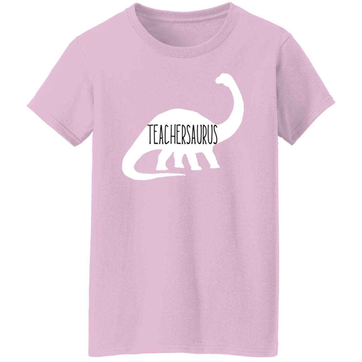 Teacher Brontosaurus, Dino Teacher Tee, Teacher gift, Funny tee