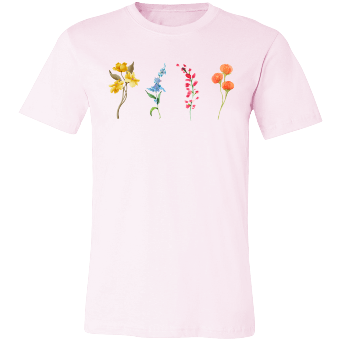 4 Wildflowers Unisex Jersey Short-Sleeve T-Shirt