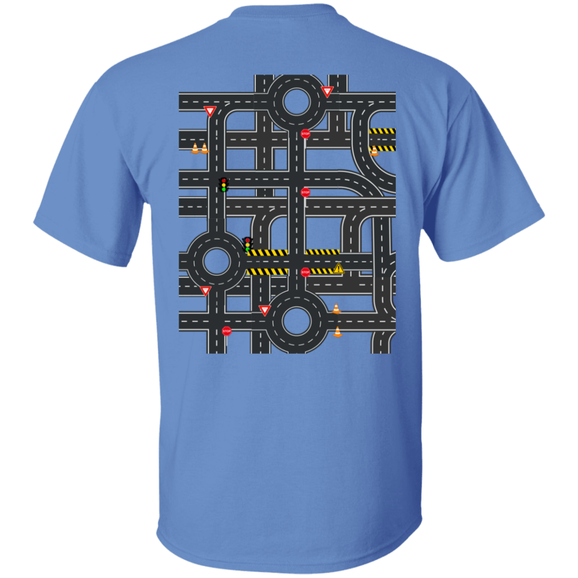 Relaxation Roadmap | Car, Road back design tshirt for Dad, Mom, Grandpa | Massage tshirt