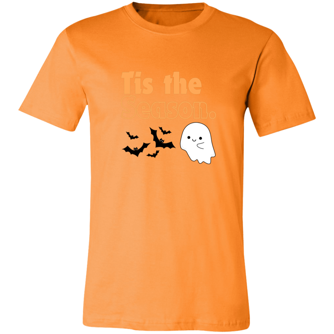 Halloween Tis the Season T-Shirt | for Halloween lovers | Cute Ghost | Bats