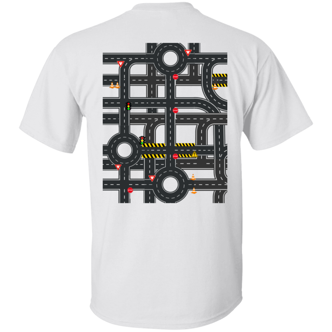 Relaxation Roadmap | Car, Road back design tshirt for Dad, Mom, Grandpa | Massage tshirt