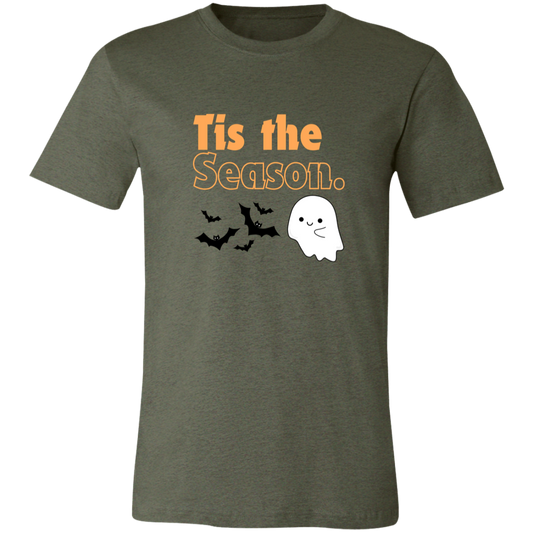 Halloween Tis the Season T-Shirt | for Halloween lovers | Cute Ghost | Bats