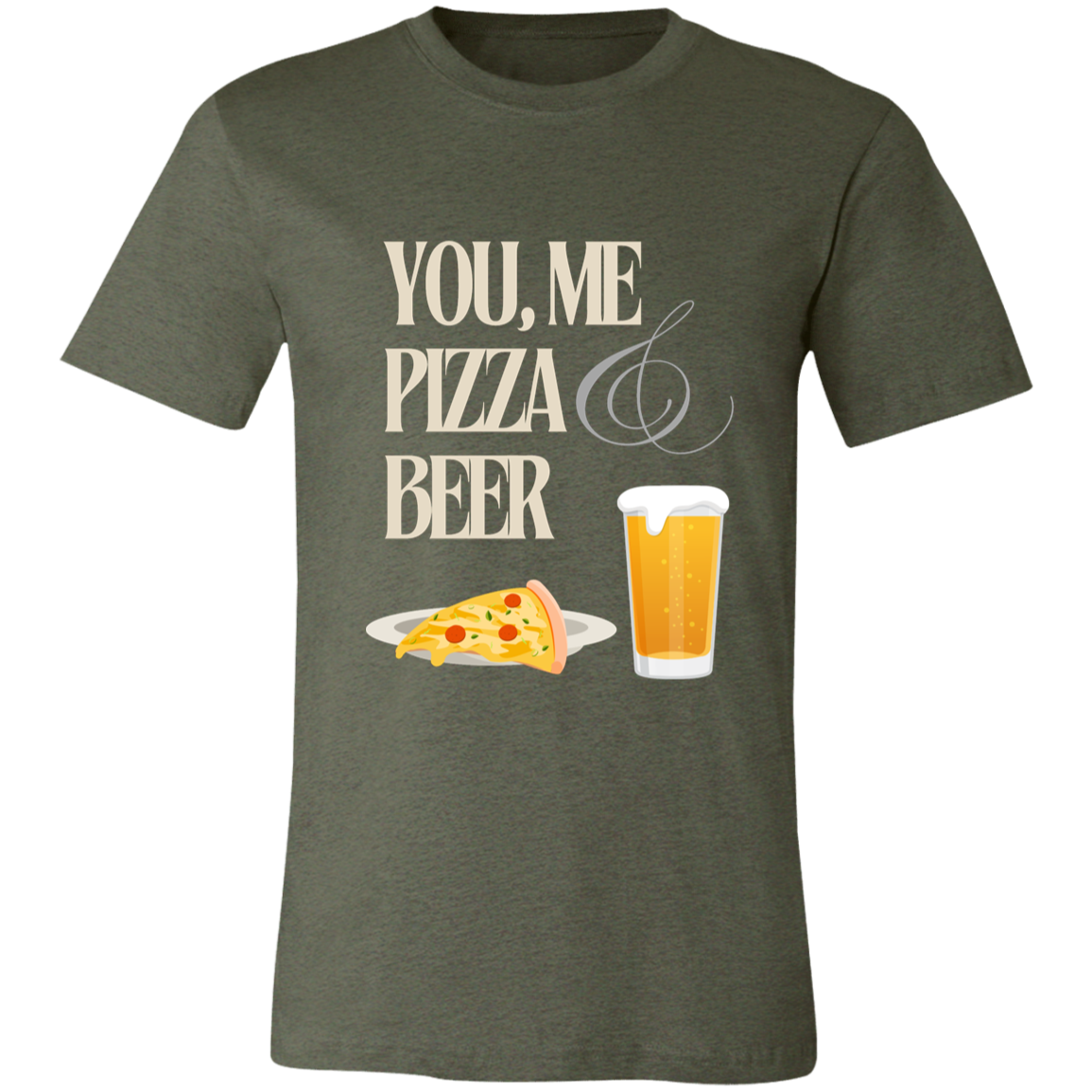 Pizza and Beer Tshirt | Friday night | Pizza lovers | Beer lovers