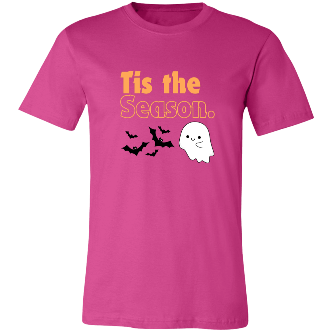 Halloween Tis the Season T-Shirt | for Halloween lovers | Cute Ghost | Bats