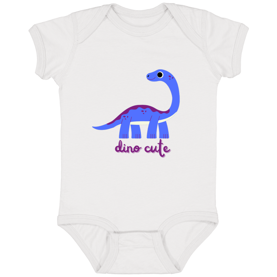 Dino Cute Baby Onesie | Unisex Onesie | Cute Dinosaur Lovers | For Baby