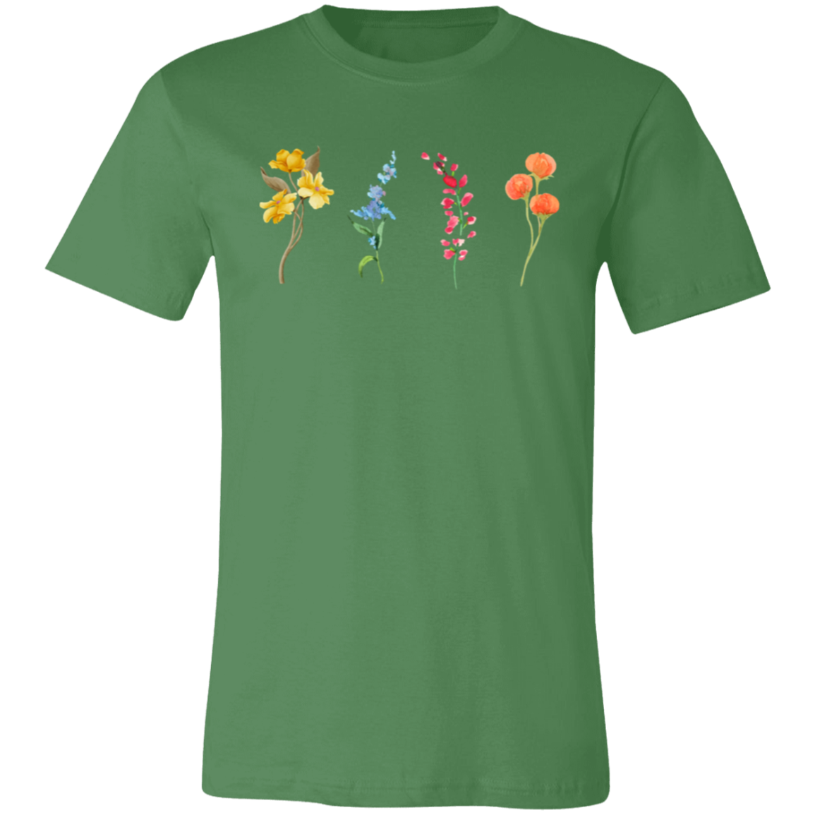 4 Wildflowers Unisex Jersey Short-Sleeve T-Shirt