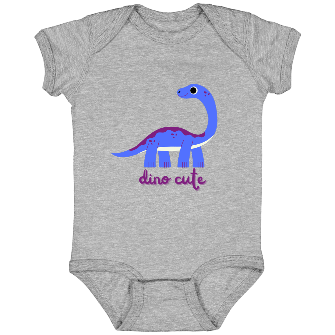 Dino Cute Baby Onesie | Unisex Onesie | Cute Dinosaur Lovers | For Baby