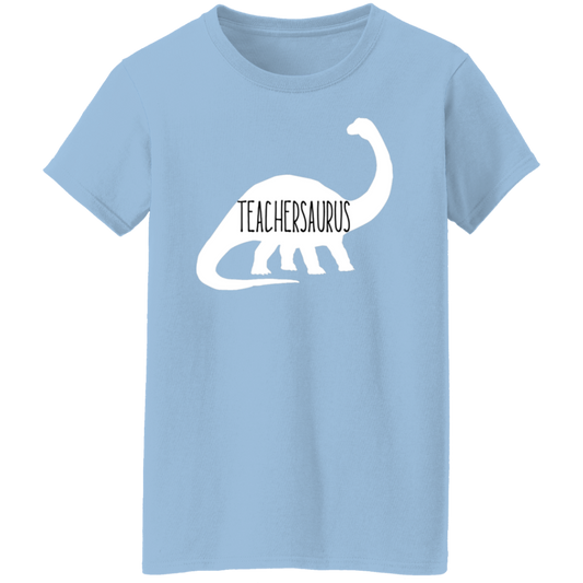 Teacher Brontosaurus, Dino Teacher Tee, Teacher gift, Funny tee