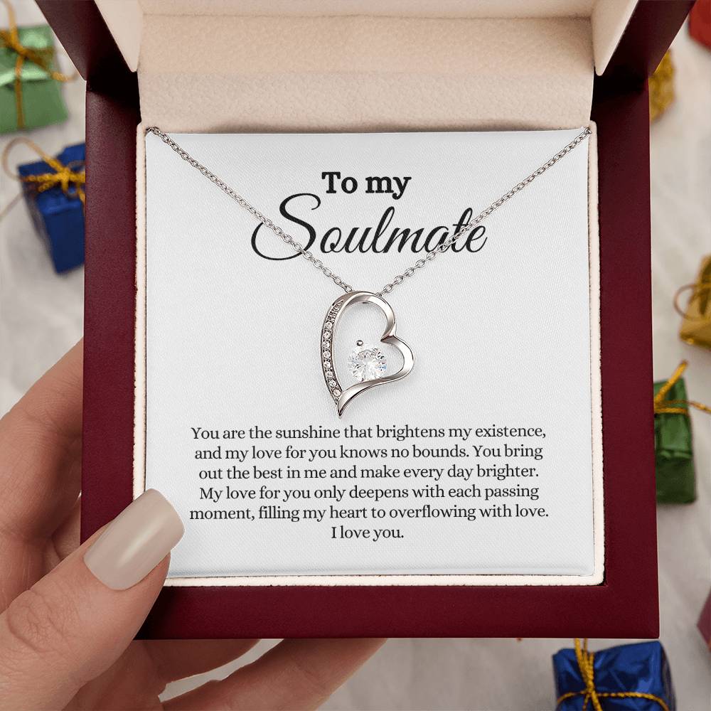 Soulmate | You are my Light | Forever Love Necklace