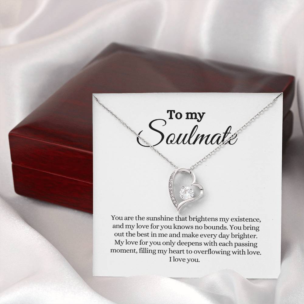 Soulmate | You are my Light | Forever Love Necklace