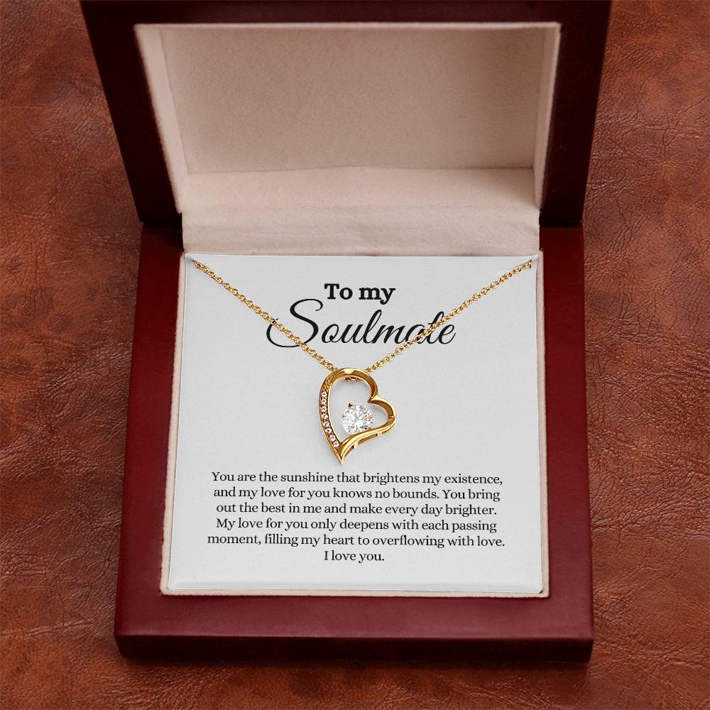 Soulmate | You are my Light | Forever Love Necklace