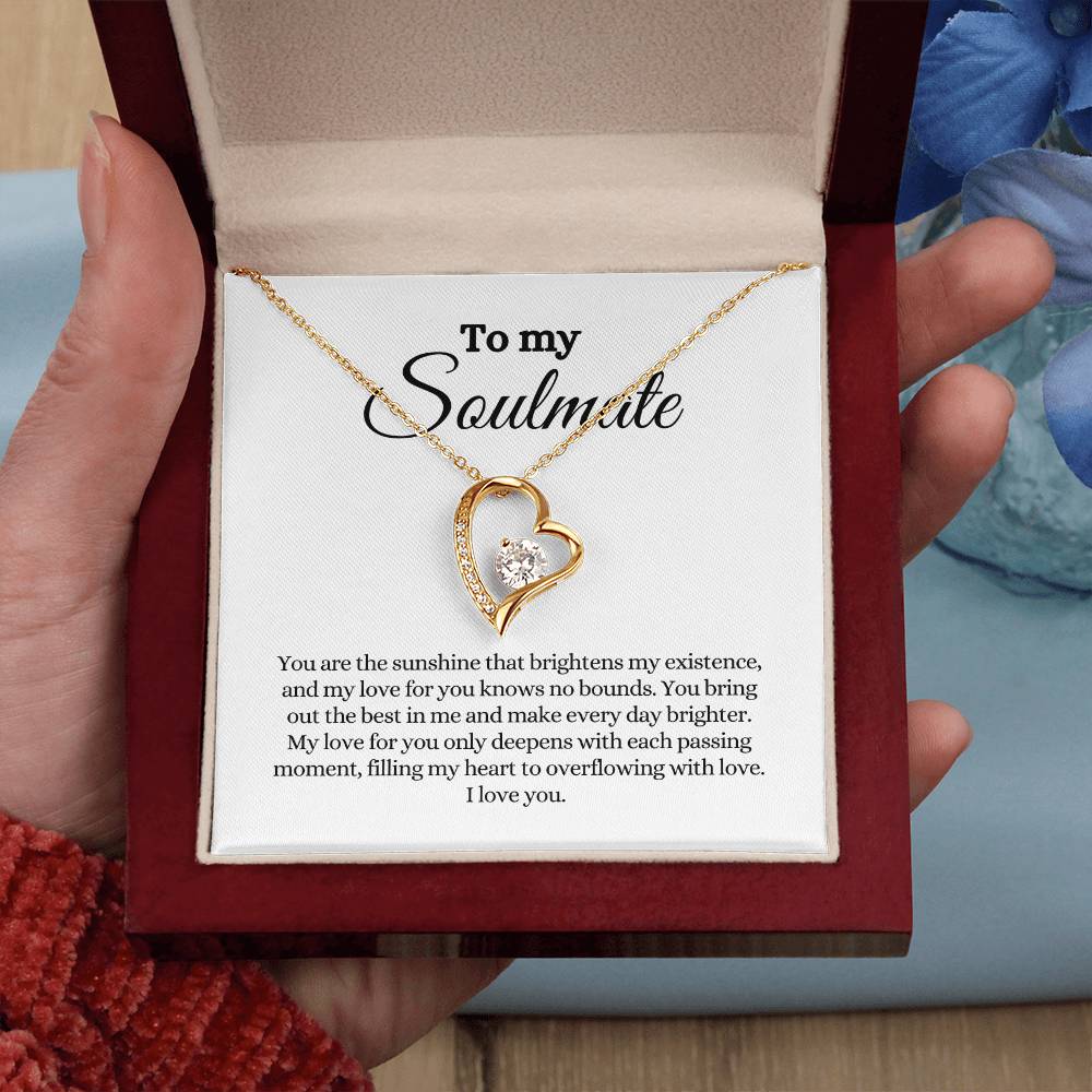 Soulmate | You are my Light | Forever Love Necklace