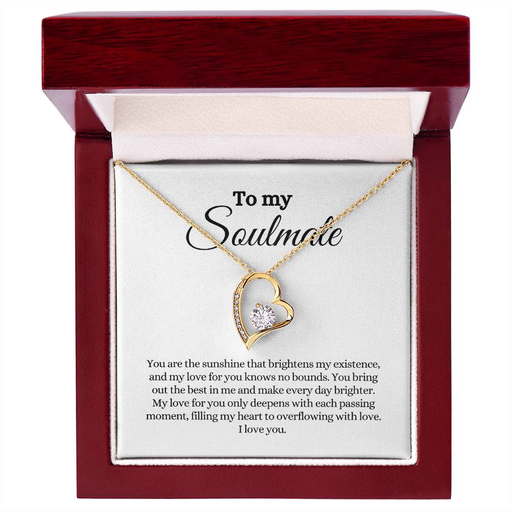 Soulmate | You are my Light | Forever Love Necklace