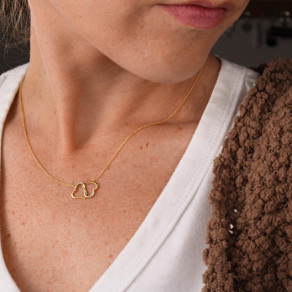 Interlocking Hearts Everlasting Love For my Soulmate Necklace