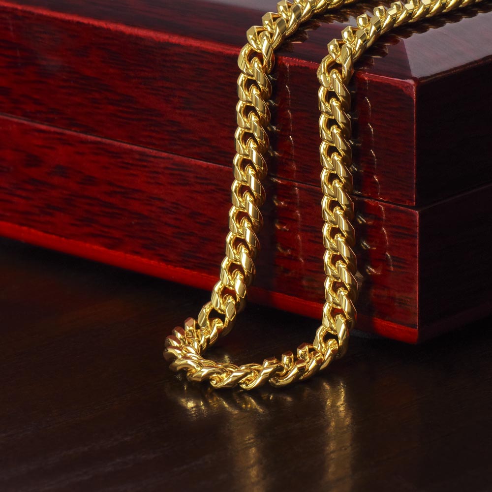 Dad | Amazing Father from Daughter | Cuban Link Chain