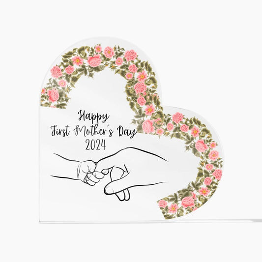 First Mother's Day | Black text | Gift for Mom, Mother's Day Gift, Gift from Daughter Son, Mother's Day Gift Ideas, Gifts for Mother, Mom Gift, Gift