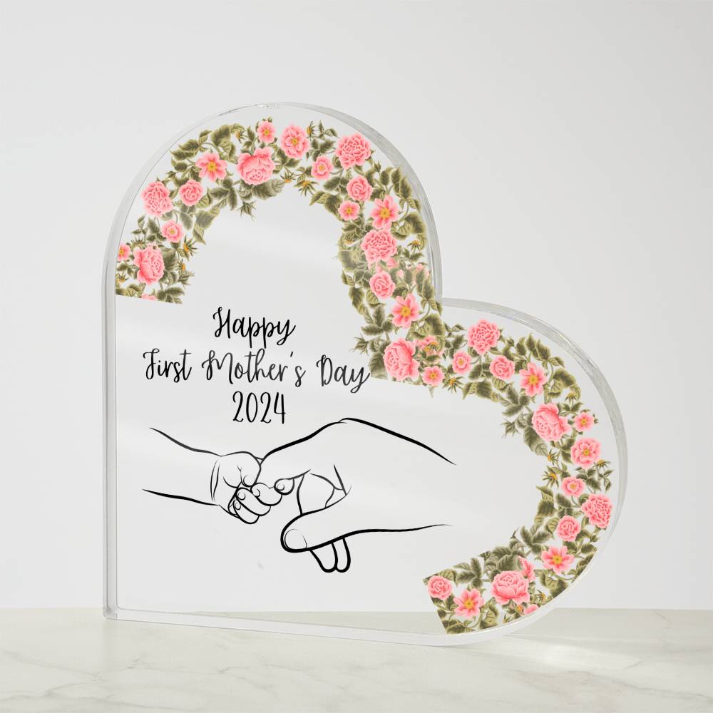 First Mother's Day | Black text | Gift for Mom, Mother's Day Gift, Gift from Daughter Son, Mother's Day Gift Ideas, Gifts for Mother, Mom Gift, Gift