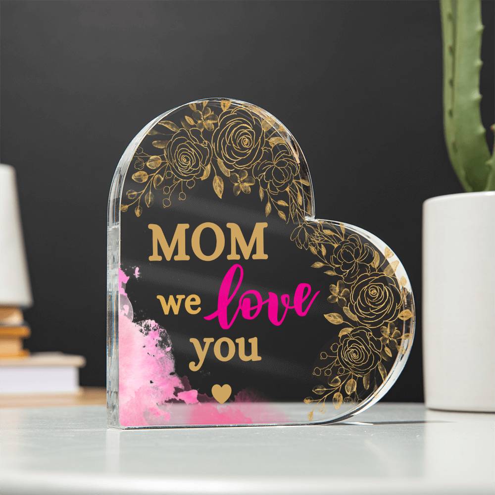 Floral Mom Gift | We love you | Mother's day gift | Mom's Gift | Love Mom from son, daughter