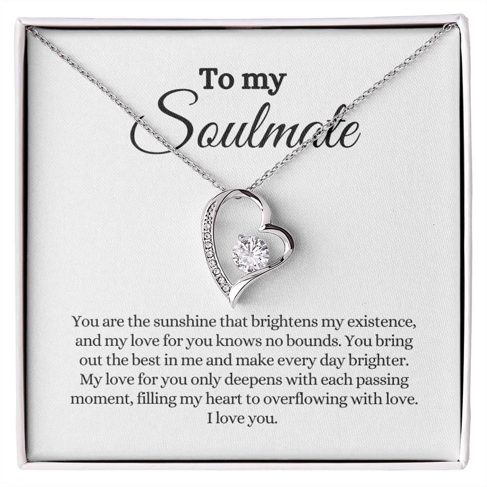 Soulmate | You are my Light | Forever Love Necklace