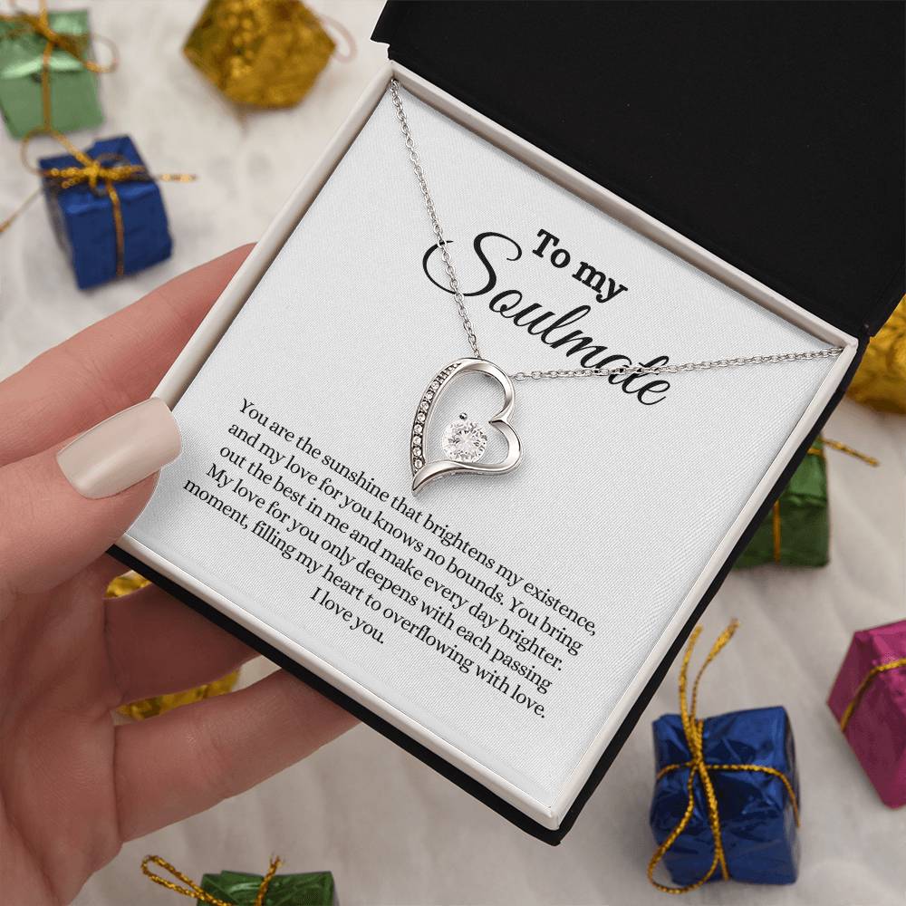 Soulmate | You are my Light | Forever Love Necklace