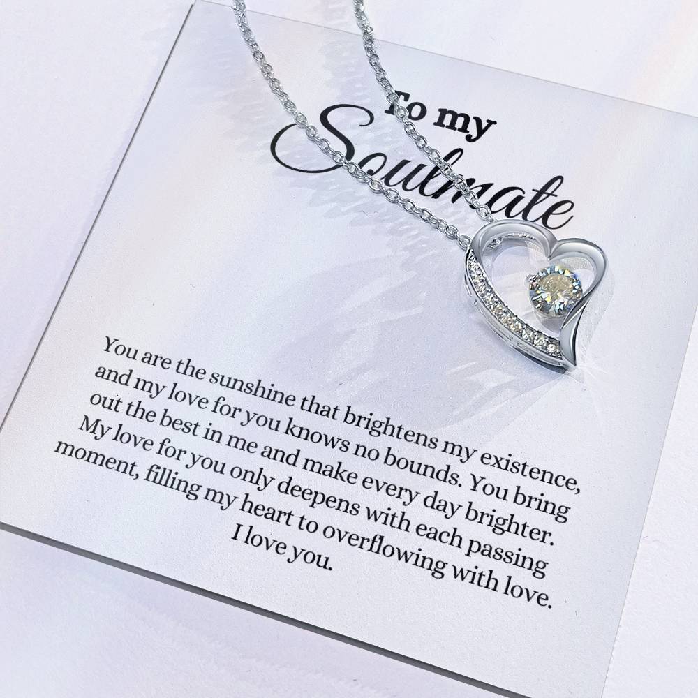 Soulmate | You are my Light | Forever Love Necklace