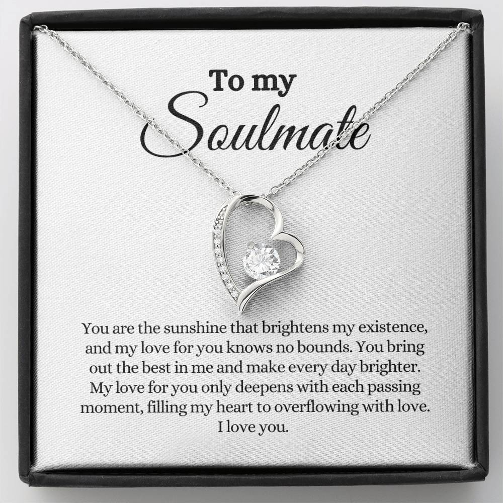 Soulmate | You are my Light | Forever Love Necklace