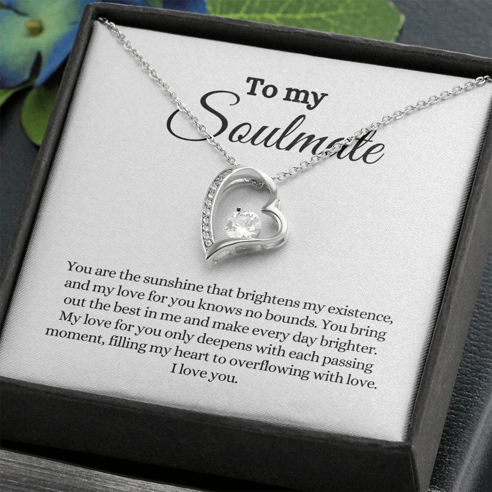 Soulmate | You are my Light | Forever Love Necklace