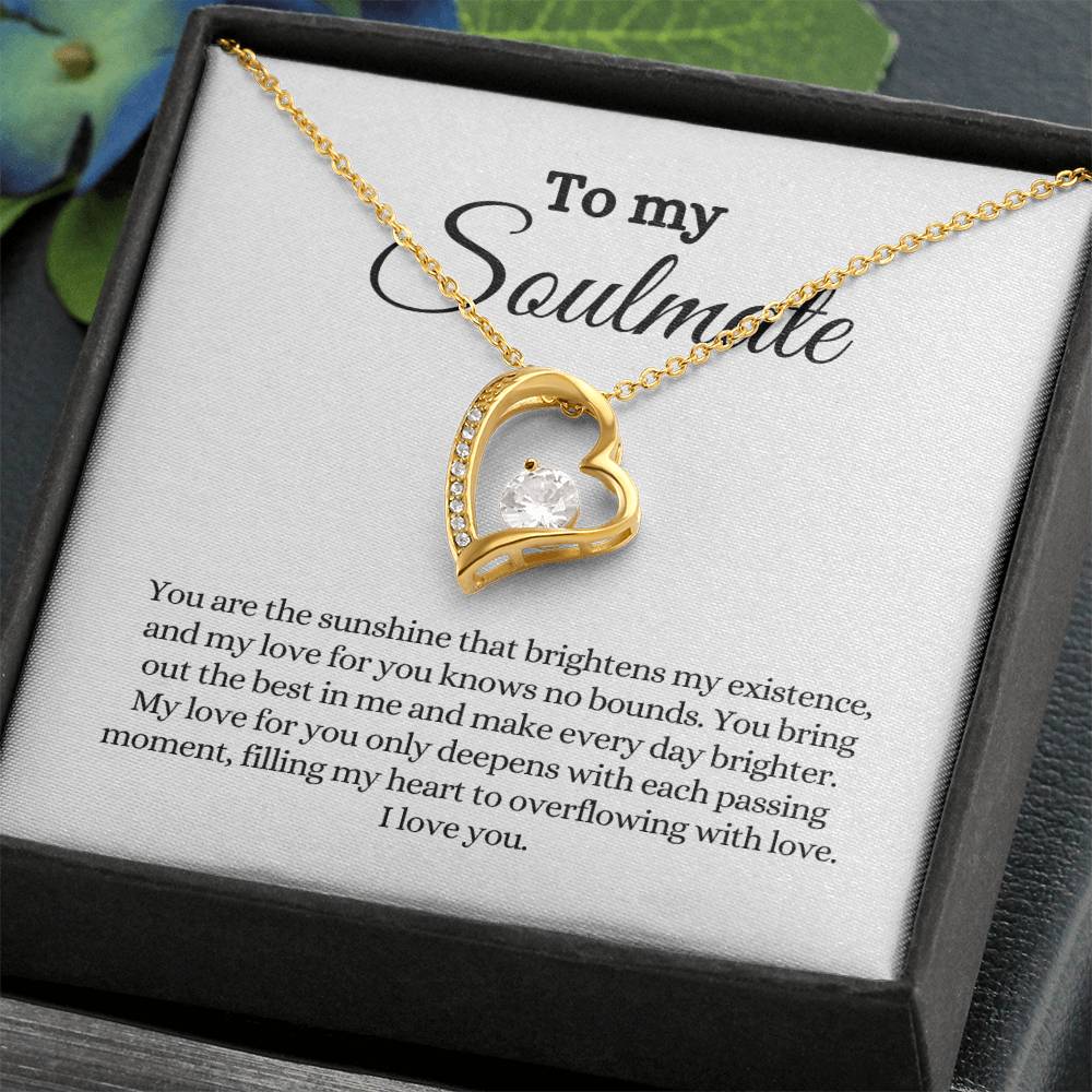 Soulmate | You are my Light | Forever Love Necklace